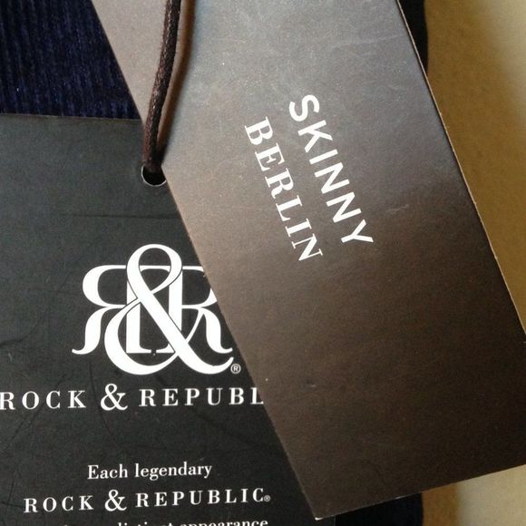 Rock & Republic Skinny Berlin Corduroy Pant 6M NWT - Picture 8 of 13